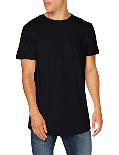 Build Your Brand herr Shaped Long Tee T-tröja