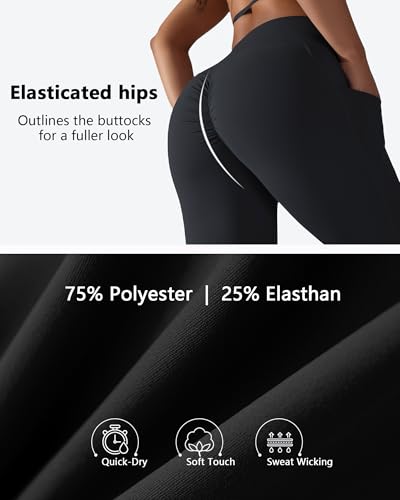 Sportleggings Yoga med med långa fickor