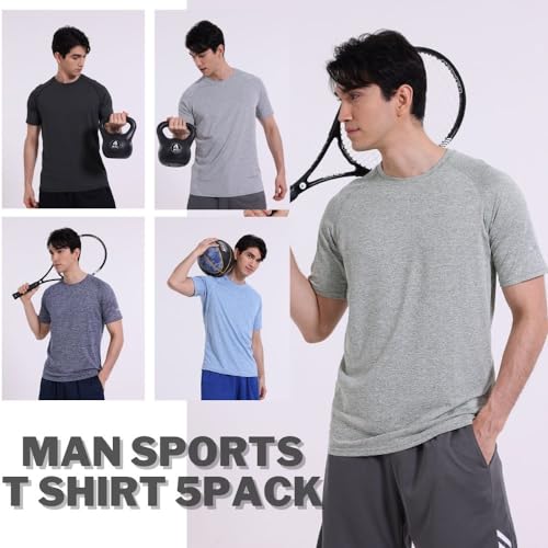 Kortärmad t-shirt 5-pack