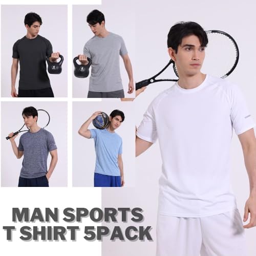 Kortärmad t-shirt 5-pack