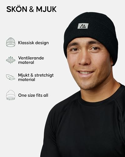 DANISH ENDURANCE Mössa i återvunnen Polyester, Vinter & Höst, Unisex, Varm