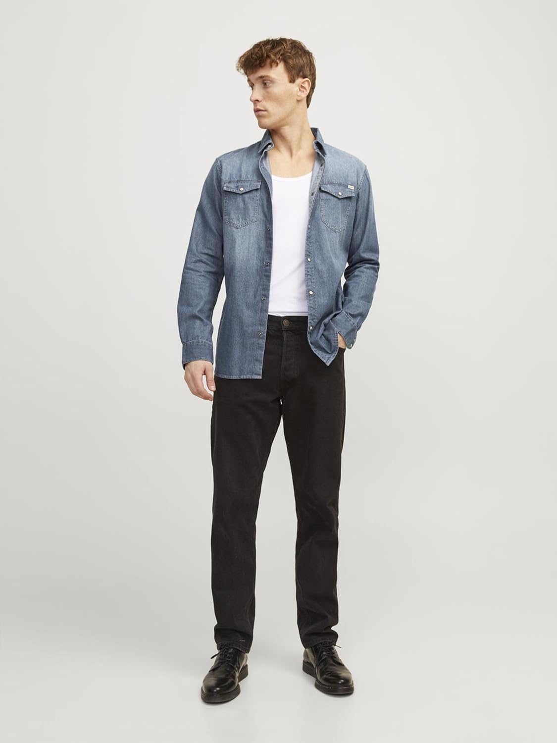 JACK & JONES jeansskjorta